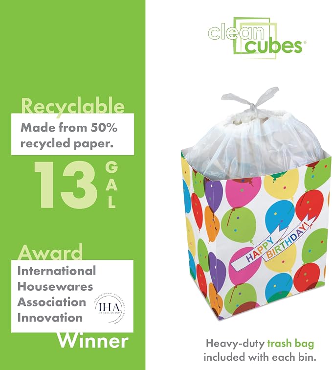 13 Gallon Disposable Pop-Up Trash Cans - Image 4