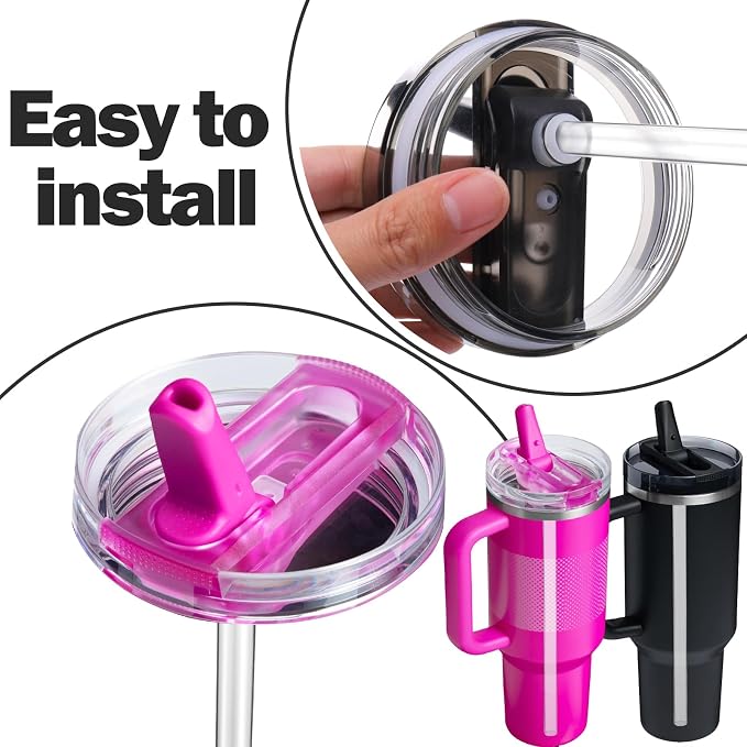 Replacement Straws for Stanley Quencher ProTour Flip Straw Tumbler 40oz - Image 2