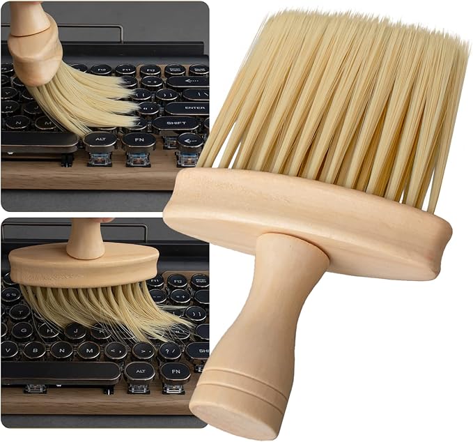 Keyboard Cleaning Brush Wooden Anti-Static PC Laptop Keyboard Cleaner Track by SUEHIODHY