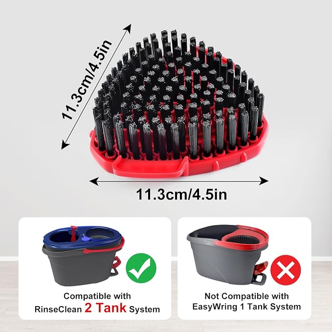 2 Pack Upgrade Scrub Brush Replace Heads Compatible - Image 3