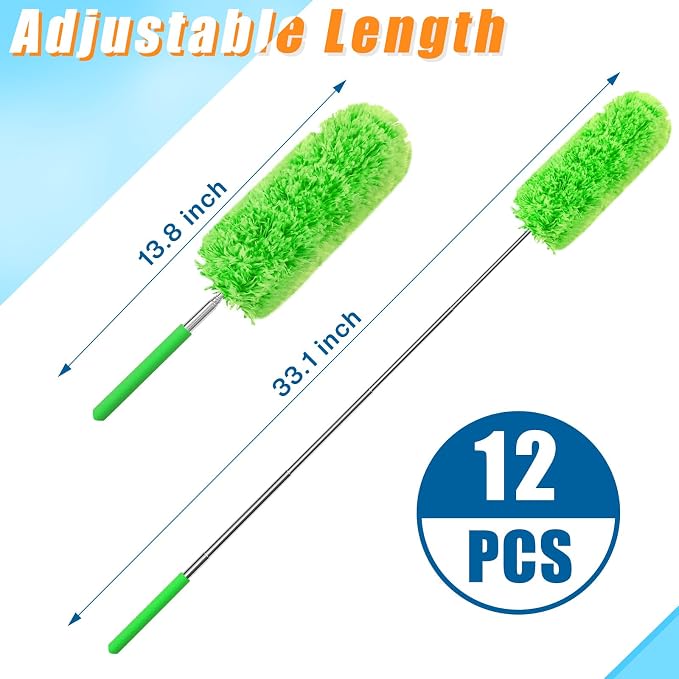 Tanlade 12 Pcs Microfiber Feather Duster - Image 2