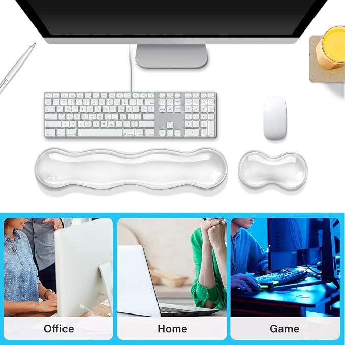 MOSISO Gel Keyboard Wrist Rest&Wrist Support - Image 7