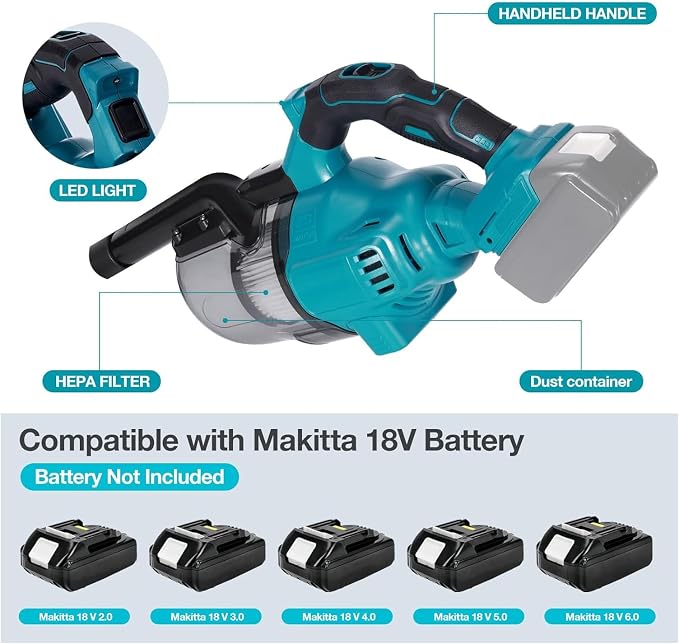 Handheld Cordless Vacuum Cleaner - Image 2