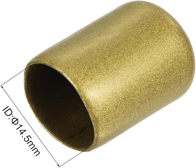 uxcell 20pcs Rubber End Caps 14.5mm ID Vinyl Round Tube Bolt Cap Cover Thread - Image 3