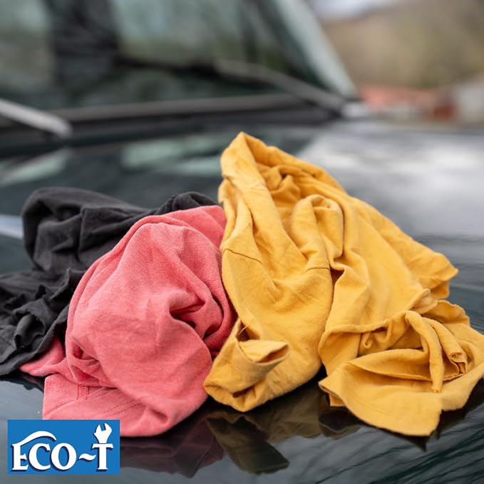 1 Lb Bag Eco-T Mechanic Shop Rags - Image 6