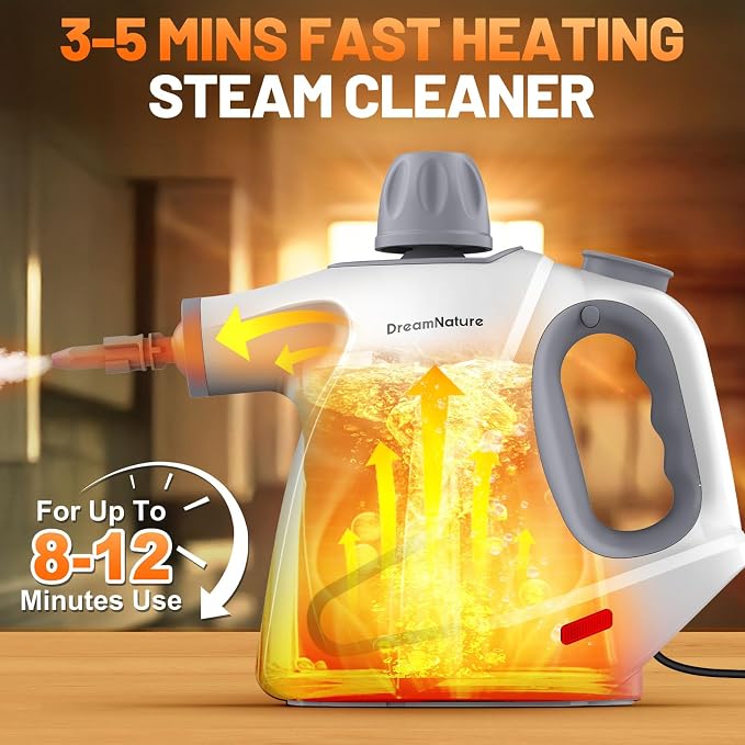 Multi-Surface Handheld Pressurized Steam Cleaner - Image 2