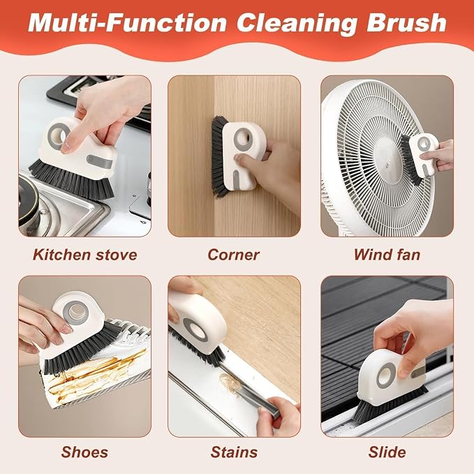 2 in 1 Groove Cleaning Brush Window Track Cleaning Tools, 2026 New - Image 6