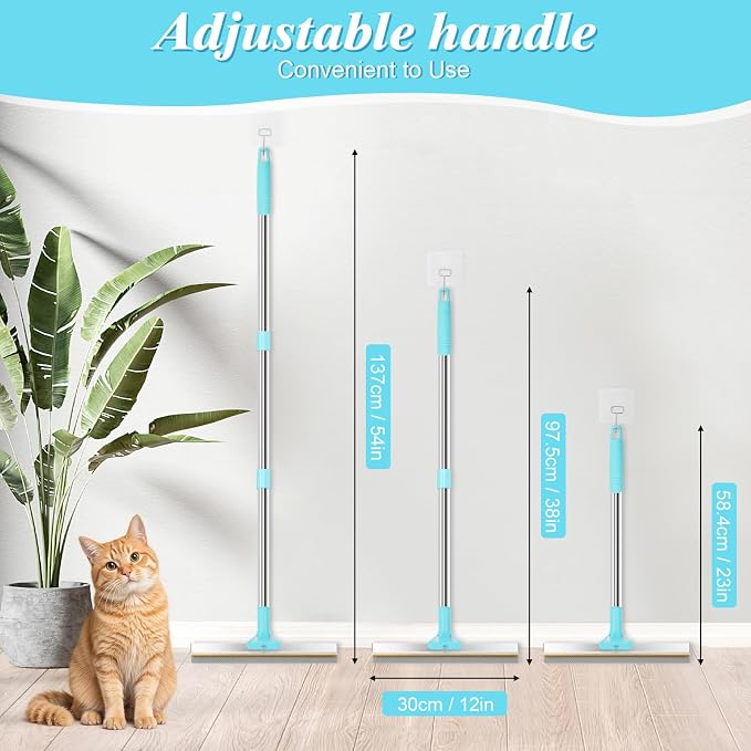 4 in 1 Carpet Rake for Pet Hair Removal - Image 2