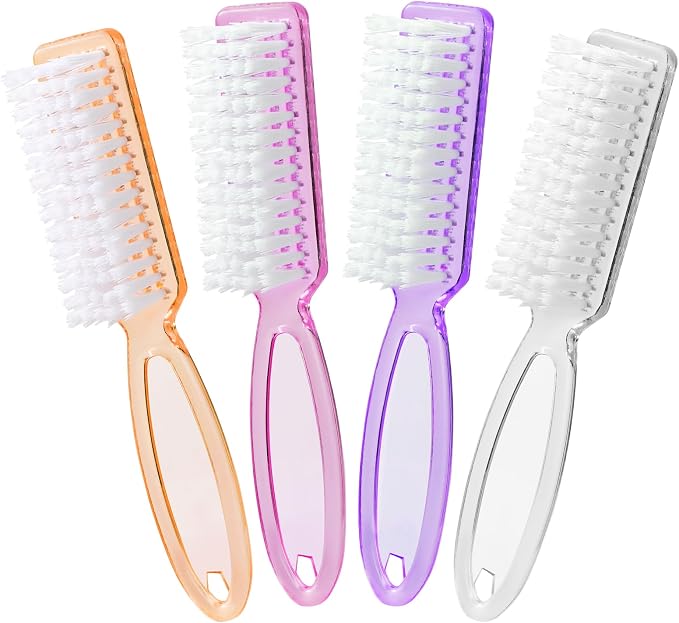 Nail Brush for Cleaning Fingernails, Larbois 4 Pack Deep Cleaning Fingernail by Larbois