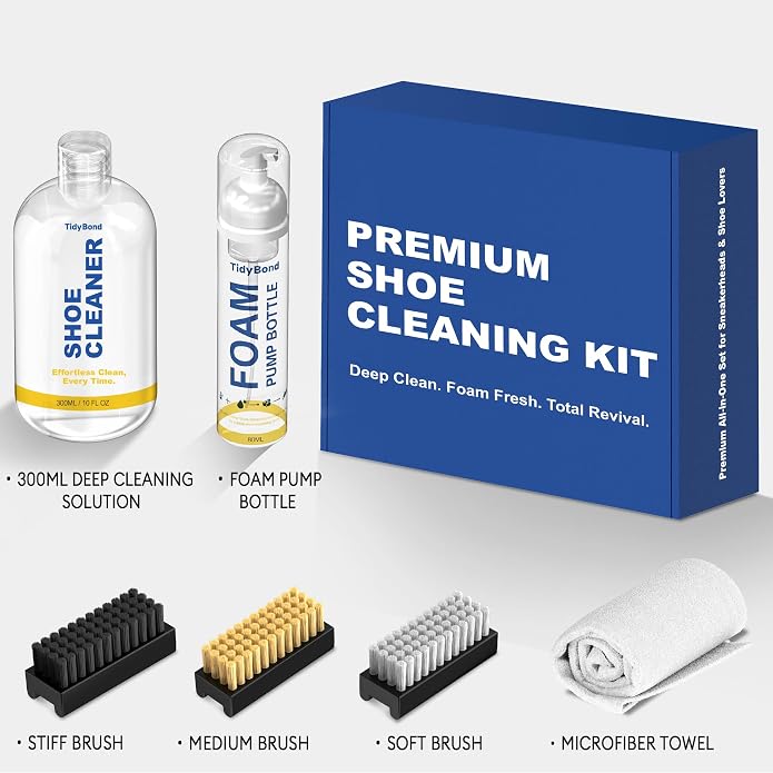Shoe Cleaner Kit for Sneakers – 10.6oz Premium Shoe Cleaning Set - Image 7
