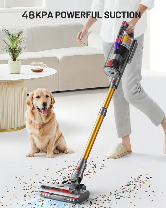 Cordless Vacuum Cleaner, 580W 48KPA 70Mins Vacuum Cleaners - Image 2