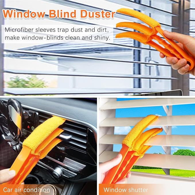 2 Pack 3 Arms Blinds Duster - Image 4
