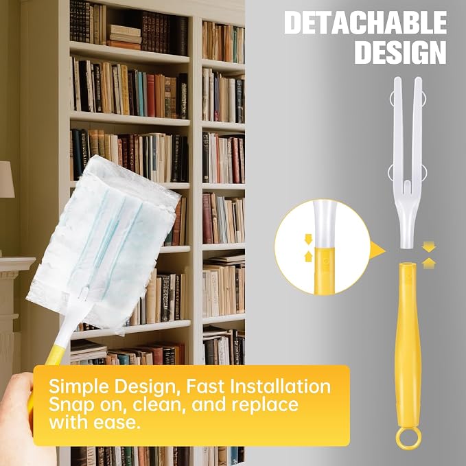 12PCS Replacement Dust Handles Stick Only Compatible - Image 6