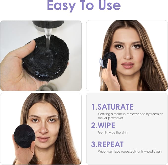 SUNLAND Reusable Makeup Remover Pads - Image 4