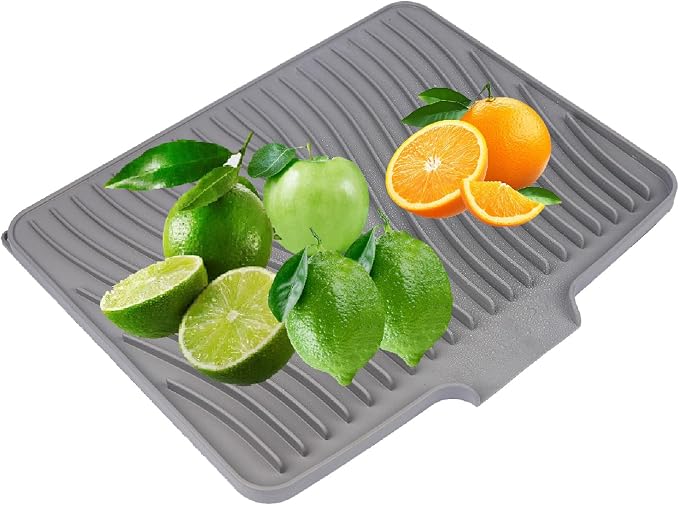 Silicone Dish Drying Mat 16x13 Multiple Usage, Easy clean, Eco-friendly by SCYFREID