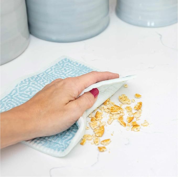 ELYN Swedish Dishcloths, Reusable & Washable Sponge Cloths, Absorbent Cleaning - Image 6