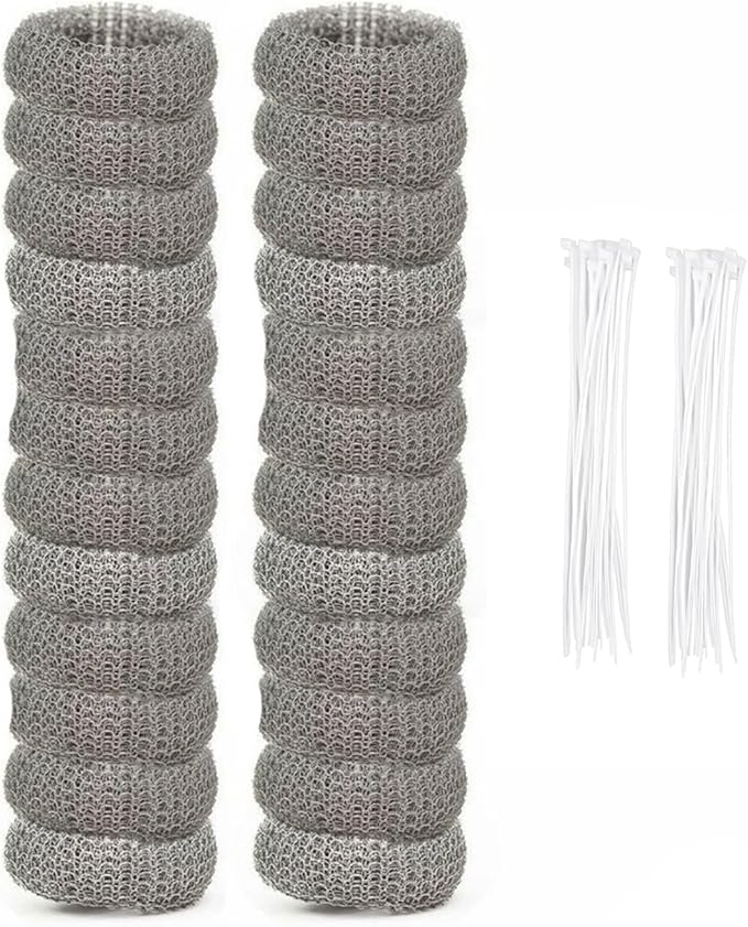 Stainless Steel Lint Traps for Washing Machine Drain Hose – Mesh Filter by Unknown