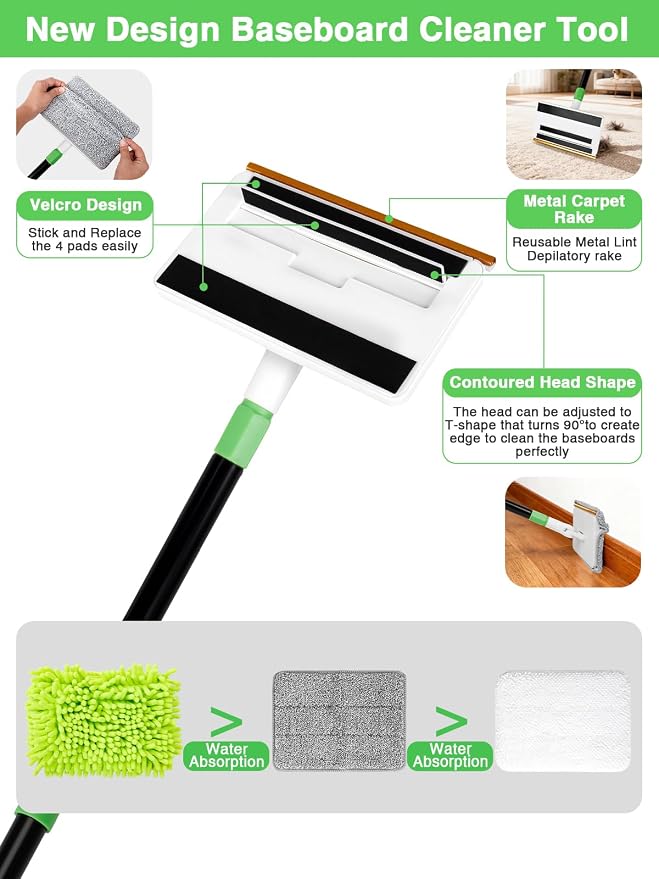 4-in-1 Baseboard Cleaning Tool - Image 2
