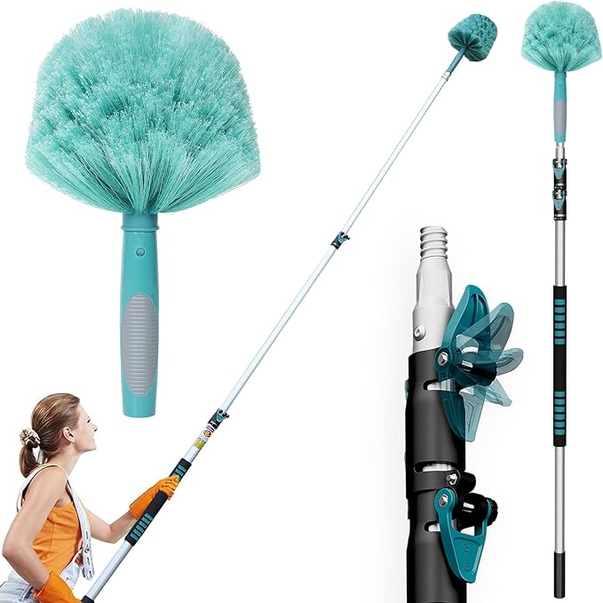 20 Feet High Reach Cobweb Duster by TelesPro
