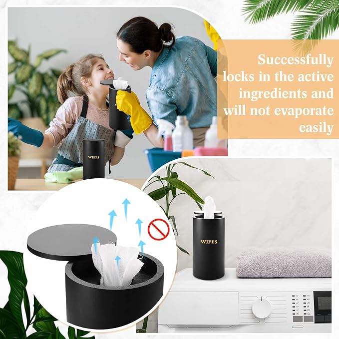 Refillable Wet Wipes Dispenser Disinfecting Wipe Container - Image 5