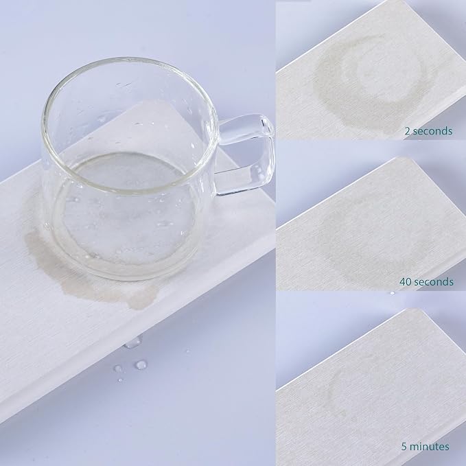 2 Pcs Water Absorbing Stone Trays, Kitchen/Bathroom Sink Soap Dish, Diatomite - Image 5