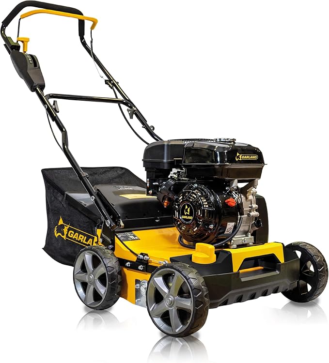 Artificial Turf Sweeper by Roll & Comb, Gas Powered Lawn Rake by RollComb