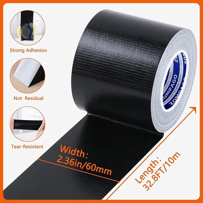 Strong Adhesive Cloth Weather Stripping Tape - Image 2