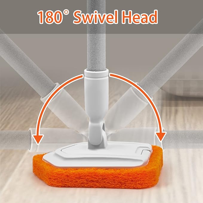 JEHONN 4-in-1 Tile Tub Scrubber - Image 4