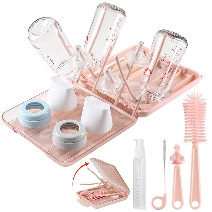6 in 1 Baby Bottle Cleaner Set by MothersMust-haveGiftsList