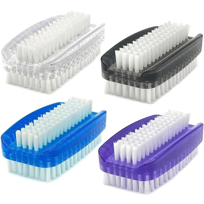 Nail Brush for Cleaning Fingernails Two Sided Fingernail Scrub Brush Soft Stiff by Sxmqhy