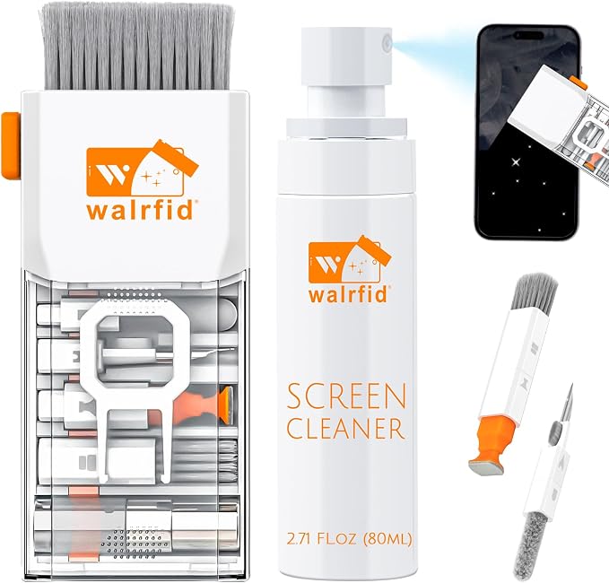 walrfid Laptop Keyboard Cleaner Kit, 15-in-1 Computer Screen Cleaning Brush Tool by walrfid