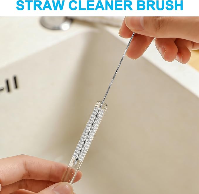 14Pcs Crevice Cleaning Brush Set, Hard Bristle Scrub Brushes Tools, V Shape - Image 6