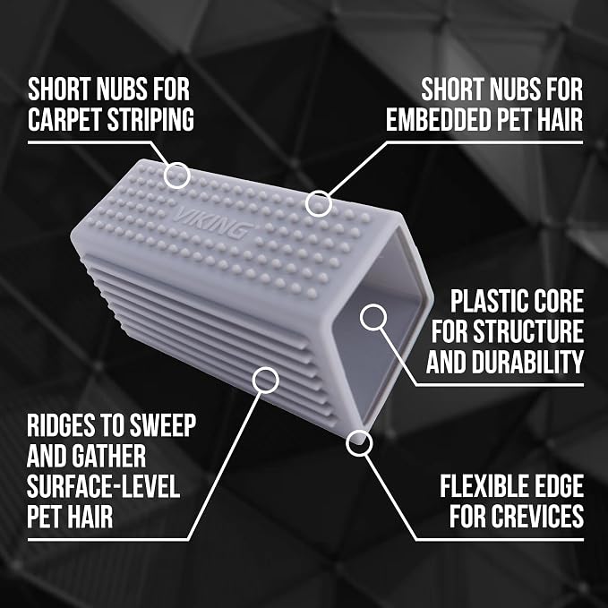 VIKING Pet Hair Remover for Car Detailing Kit, Reusable Dog and Cat Hair Remover - Image 8