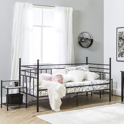 Bed Skirt - Ruffled Bed Skirt (Full XL, Lilac) 12 Inch Drop Dust Ruffle with Platform, 100% Cotton 800 Thread Count Fabric - Dust Ruffle Bedskirt for Easy Fitting and Easy Care