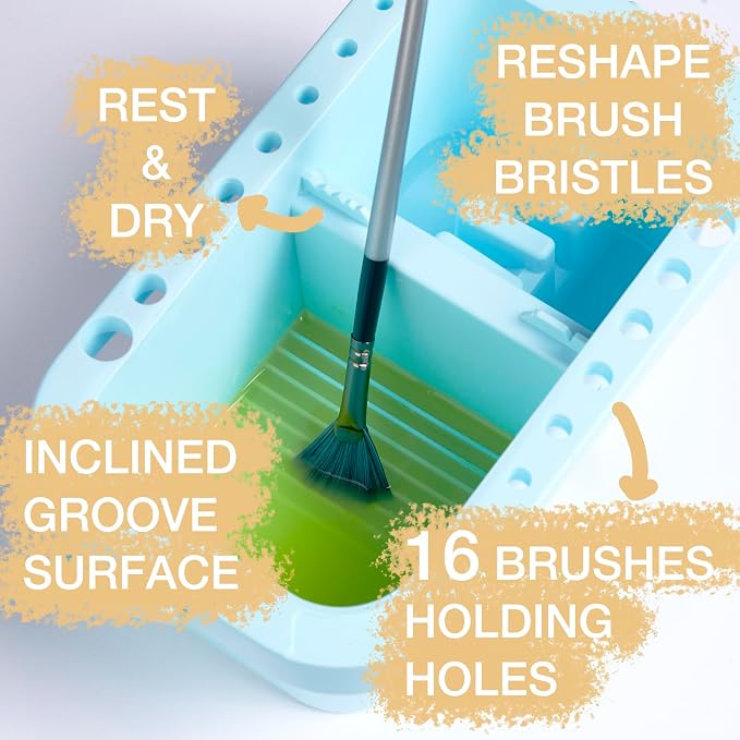 SEVENY Paint Brush Cleaner, Holder and Organizers - Image 3