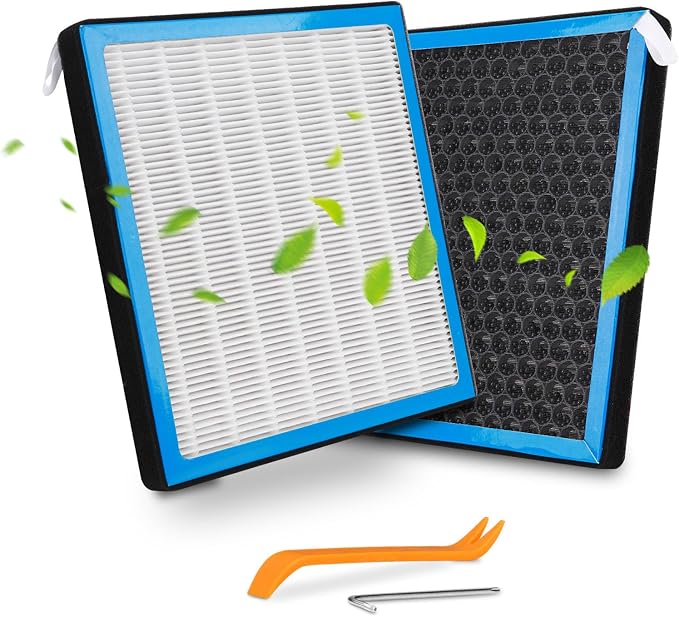 HEPA Cabin Air Filter With Activated Carbon Replacement CF10138 Compatible with by BILLOWY