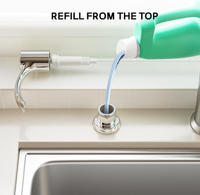 SAMODRA Built in Kitchen Sink Soap Dispenser - Image 3