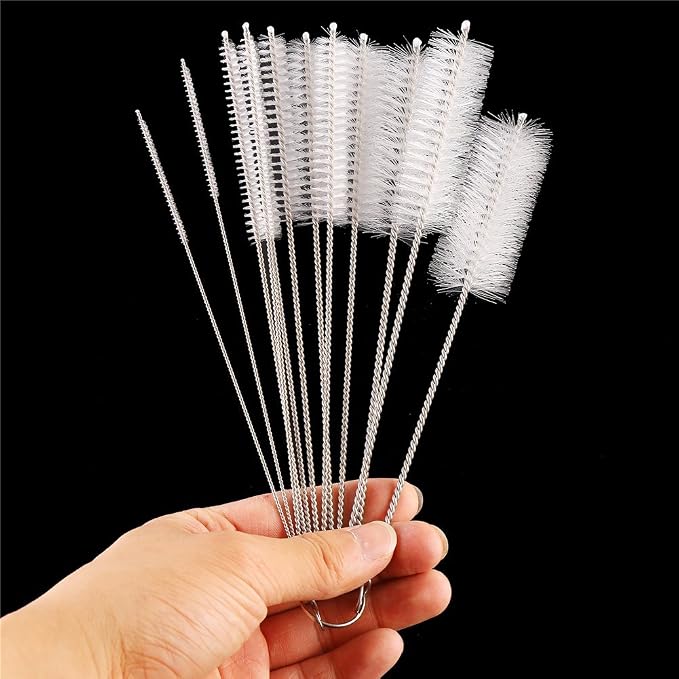 DECORA Drinking Straws Cleaning Brushes Nylon Pipe Cleaner Brush Kits - Image 3