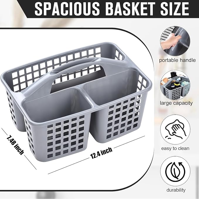 Haundry Plastic Shower Caddy Basket - Image 2
