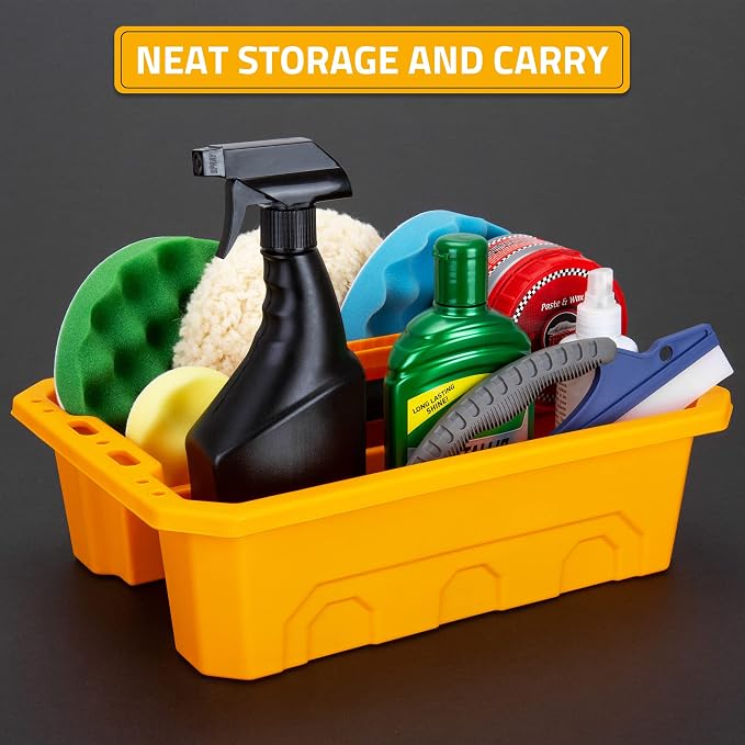CANOPUS Storage Tray Tote with Functional Holes - Image 2