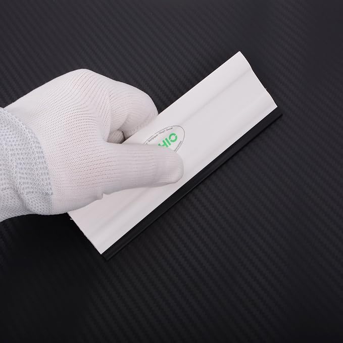 FOSHIO 6 Inch Rubber Squeegee for Kitchens, Shower and Car Windows - Image 3