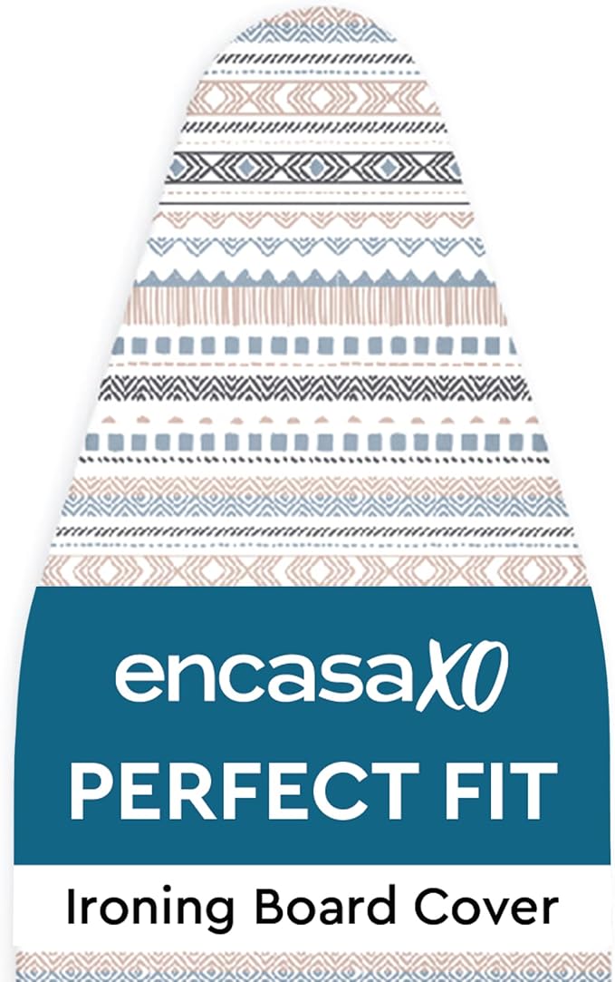 Encasa XO Ironing Board Cover and Pad 42"x14" by EncasaXO