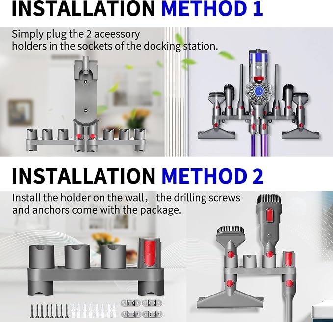 Premium Accessory Holders for Dyson Vacuum Cleaners - Image 3