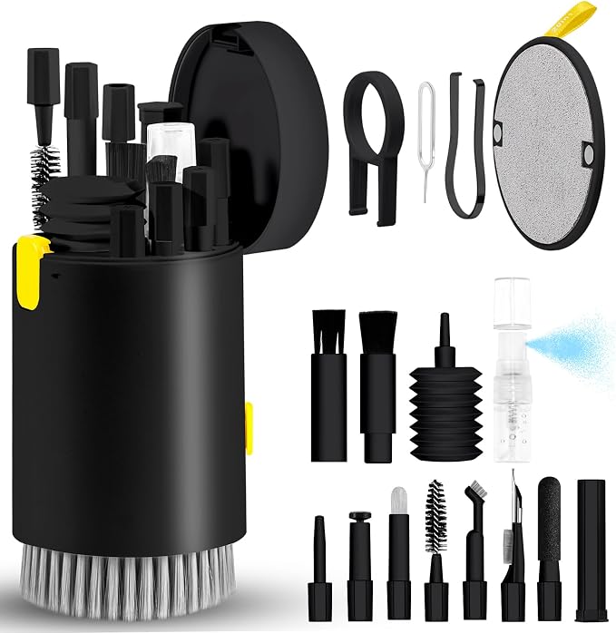 walrfid Laptop Phone Screen Cleaner Kit, Computer Keyboard Brush Cleaning Spray by walrfid