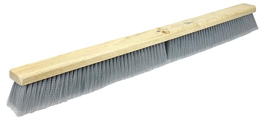Weiler 42098 36" Fine Sweep Floor Brush, Flagged Silver Polystyrene Fill by WeilerAbrasives