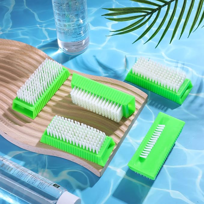 Boao 5 Pcs Hand Scrub Brushes for Nail Cleaning Fingernail Brush Soft Non - Image 7