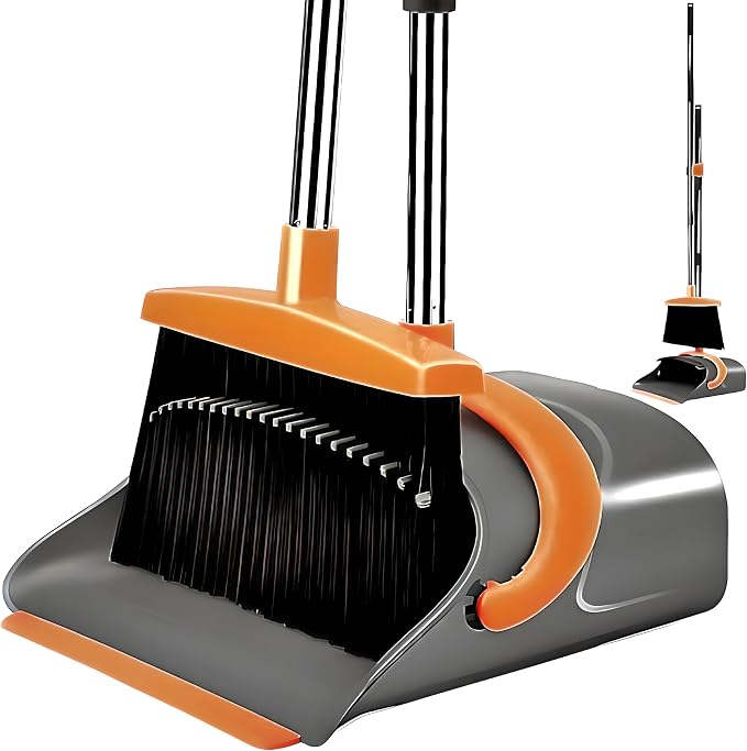 Broom and Dustpan Set – Upright Standing Broom by PlanetXpressCandyShop