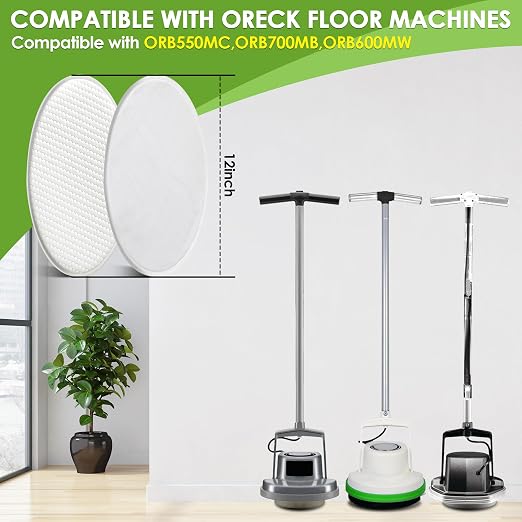 2 Pack 12" Floor Machine Pads Compatible - Image 2