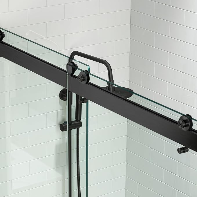 WOODBRIDGE Frameless Shower Doors 56-60" Width x 76" Height - Image 3