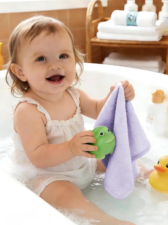 HIPHOP PANDA Baby Washcloths, Rayon Made from Bamboo - Image 9